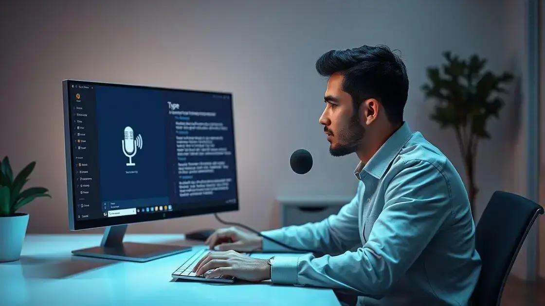 Enhancing accessibility with voice typing Enhancing accessibility with voice typing